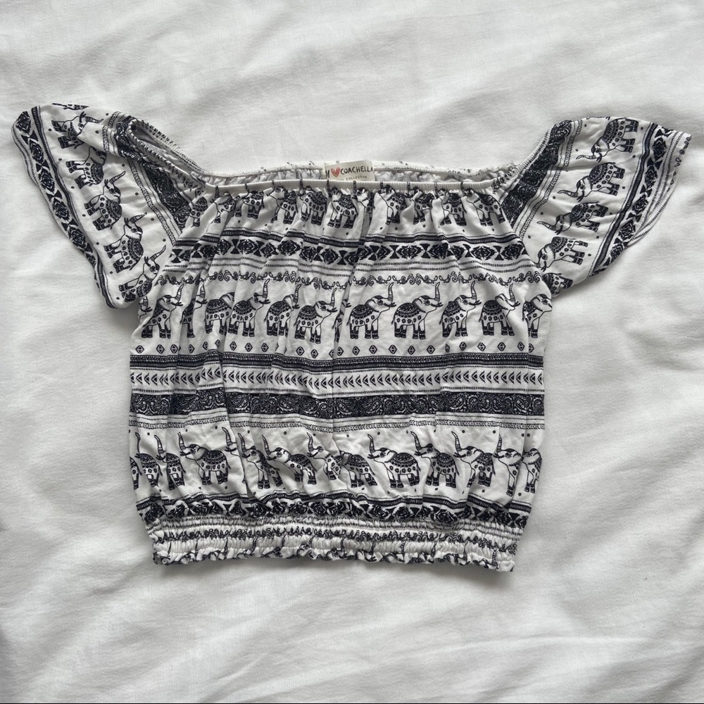 H&M Coachella Off the Shoulder Top